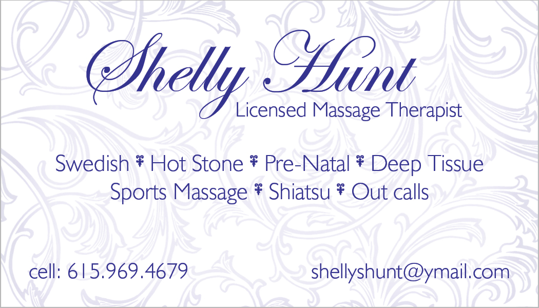 Shelly Hunt Business Card