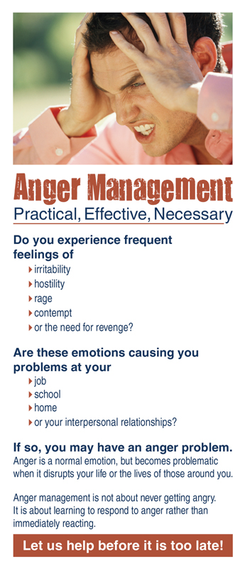 Hendrick Counseling Anger Management Rack Card (Side1)