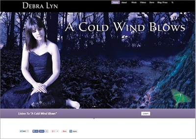 Debra Lyn – Nashville Website Design