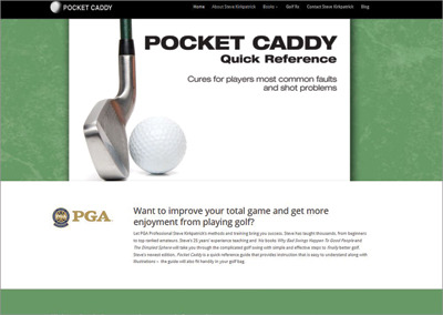 Pocket Caddy – Nashville Website Design