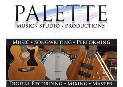 Palette Music Nashville Brochure Design