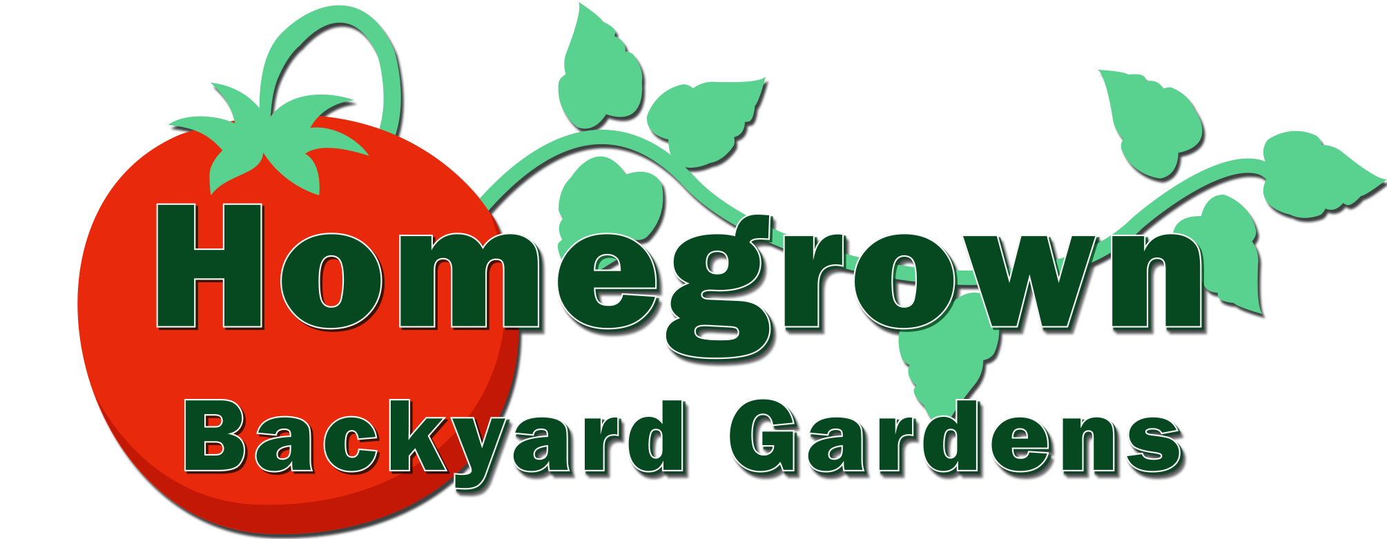 Homegrown Backyard Gardens Logo