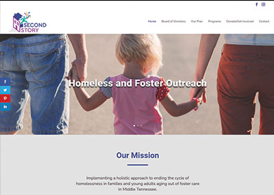 Second Story, Inc. – Nashville Nonprofit Website Design